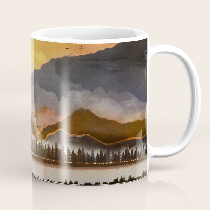 Pure Wilderness at Dusk Coffee Mug Gallery Image 1