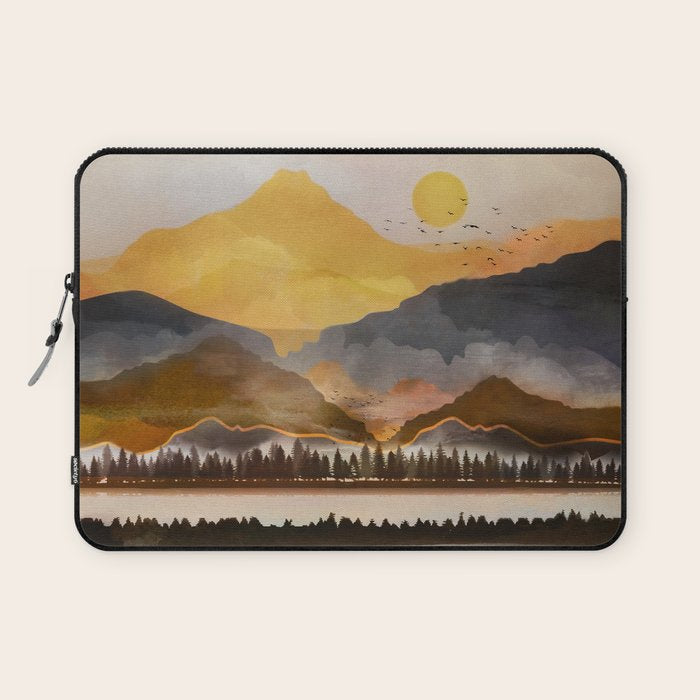 Pure Wilderness at Dusk Laptop Sleeve Gallery Image 1