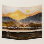 Pure Wilderness at Dusk Wall Tapestry Gallery Image 4
