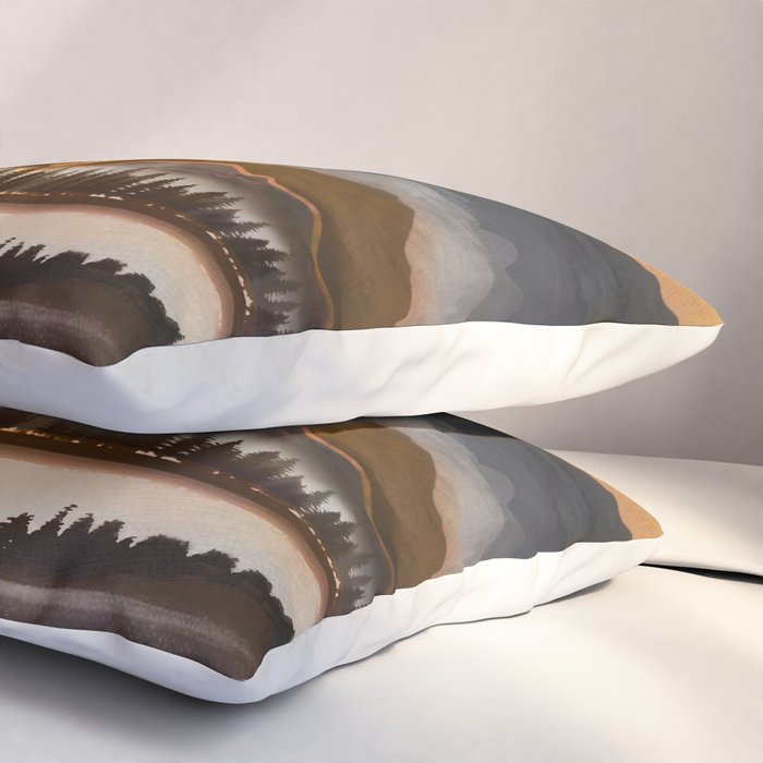 Pure Wilderness at Dusk Pillow Sham Gallery Image 3