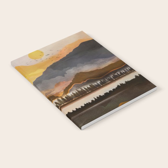 Pure Wilderness at Dusk Notebook Gallery Image 2
