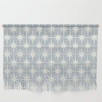 Midcentury Modern Atomic Starburst Pattern in Gray Wall Hanging Gallery Image 1