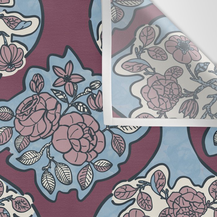 Antique Floral Beauty PB Wall Tapestry Gallery Image 3