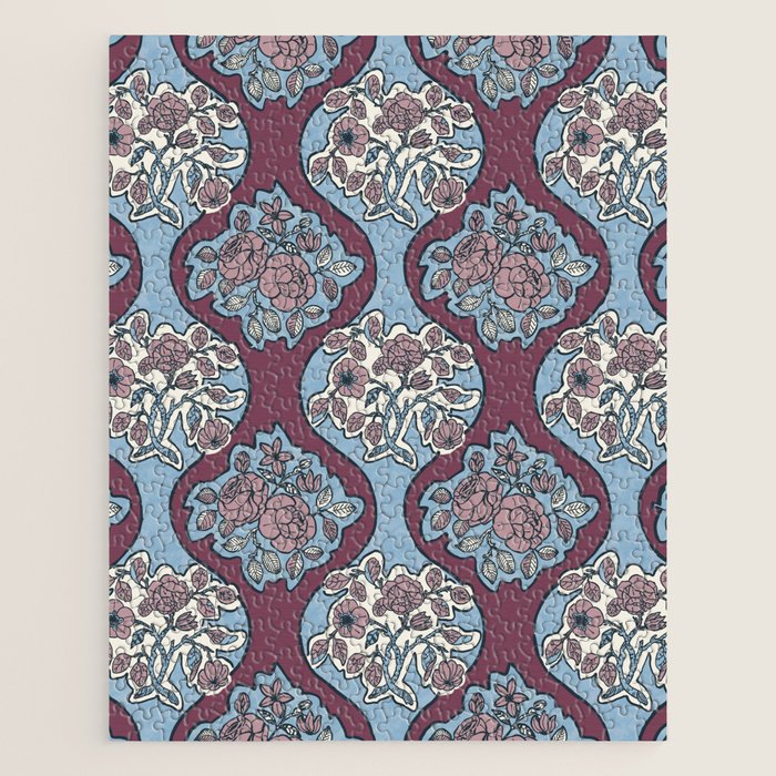 Antique Floral Beauty PB Jigsaw Puzzle Gallery Image 1