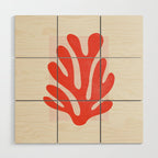 Jazz Leaf: Matisse Edition | Mid Century Series Wood Wall Art Gallery Image 1