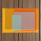 Glass Outdoor Rug Gallery Image 1