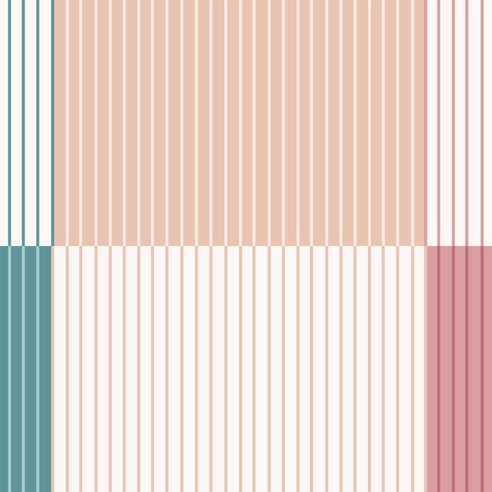 Color Block Line Pattern XIII Coffee Mug Gallery Image 2