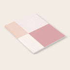 Color Block Line Pattern XIII Notebook Gallery Image 2