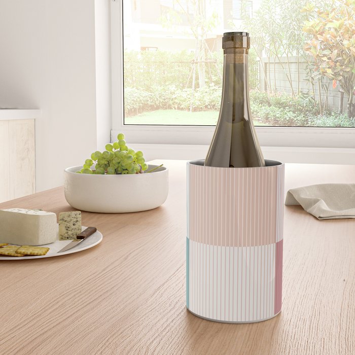 Color Block Line Pattern XIII Wine Chiller Gallery Image 4