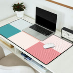 Color Block Line Pattern XIII Desk Mat Gallery Image 2
