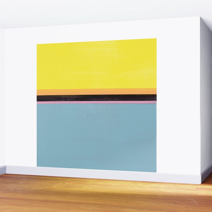 stripe study 14 Wall Mural Gallery Image 2