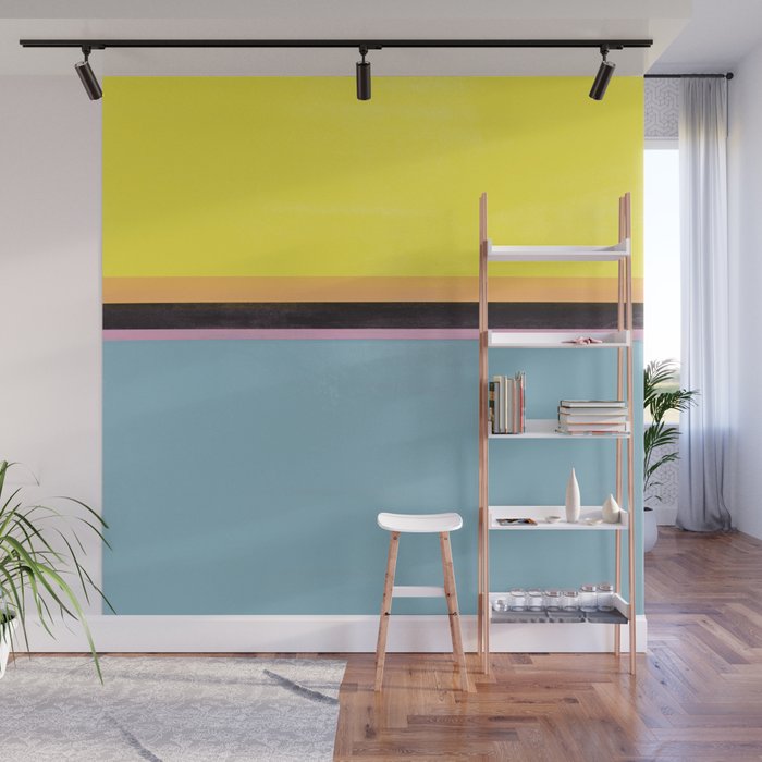 stripe study 14 Wall Mural Gallery Image 1
