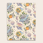 Orange Blossom Manatee | Ocean Nature Art Notebook Gallery Image 4