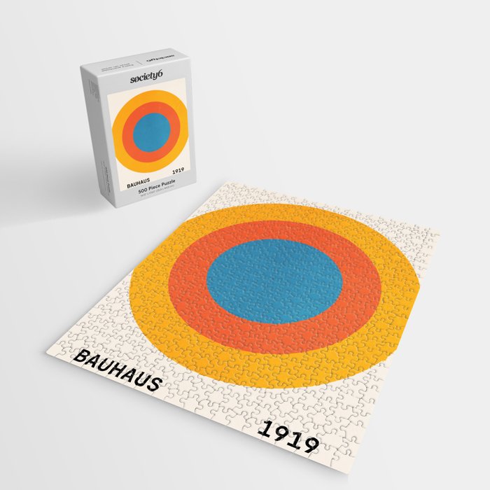 Bauhaus Circles: 1919 Exhibition Jigsaw Puzzle Gallery Image 2