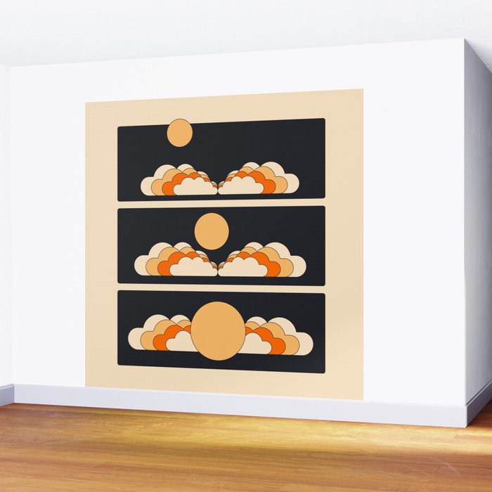 Moonrise Wall Mural Gallery Image 2