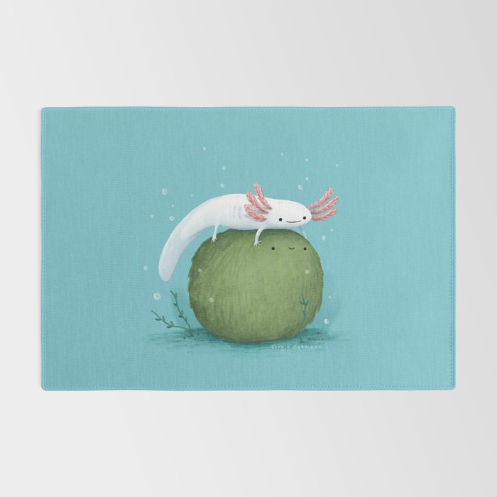 Axolotl on a Mossball Rug Gallery Image 2
