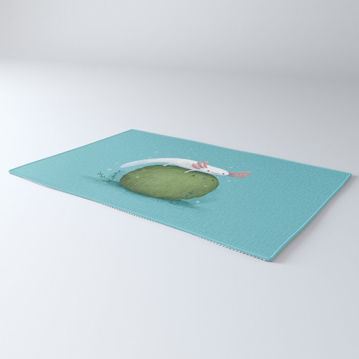 Axolotl on a Mossball Rug Gallery Image 3