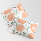 Modern floral blooms PGM5 Pillow Sham Gallery Image 3