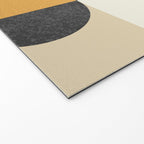Mid century modern halfmoon pattern Welcome Mat Gallery Image 2