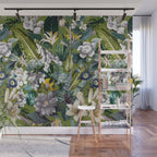 Chintzy Florals  Wall Mural Gallery Image 1