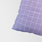 purple / pink - grid Pillow Sham Gallery Image 4