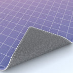 purple / pink - grid Rug Gallery Image 4