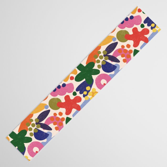 Bright Abstract Pattern #1 Table Runner Gallery Image 3