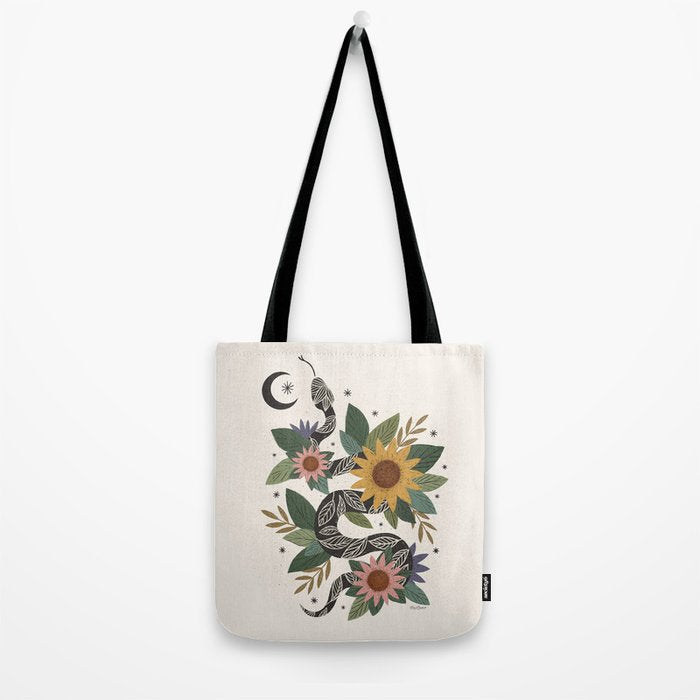  Year of the Snake - 2025 Calendar - Light Tote Bag Gallery Image 2
