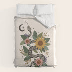  Year of the Snake - 2025 Calendar - Light Duvet Cover Gallery Image 6