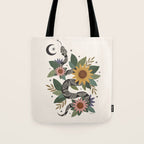  Year of the Snake - 2025 Calendar - Light Tote Bag Gallery Image 1