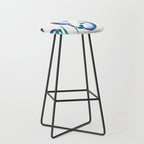 Blue Narwhals Stool Gallery Image 1