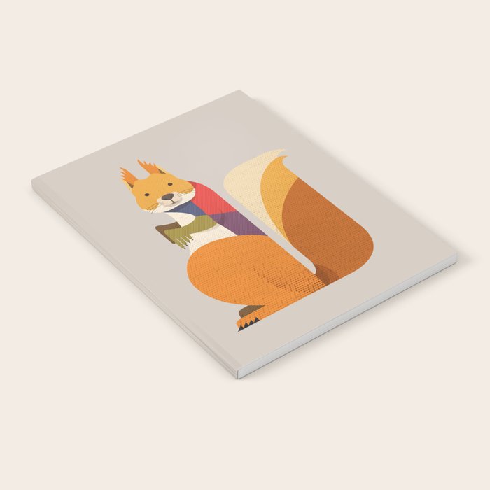 Red Squirrel Notebook Gallery Image 2
