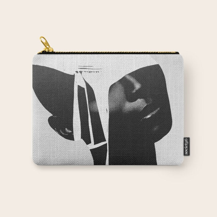 abstract portrait Carry All Pouch Gallery Image 1