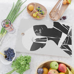 abstract portrait Cutting Board Gallery Image 2