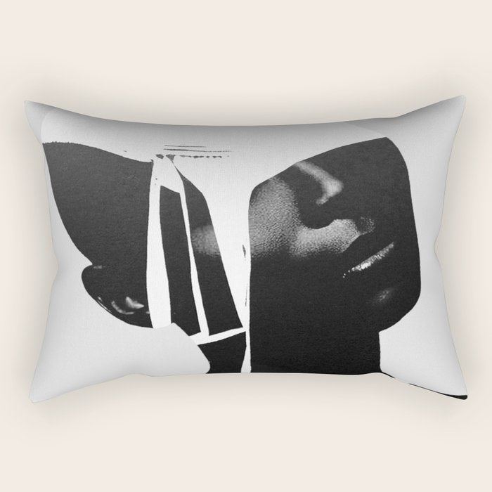 abstract portrait Rectangular Pillow Gallery Image 2