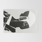 abstract portrait Rug Gallery Image 2