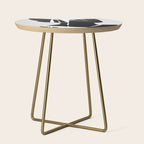 abstract portrait Side Table Gallery Image 1