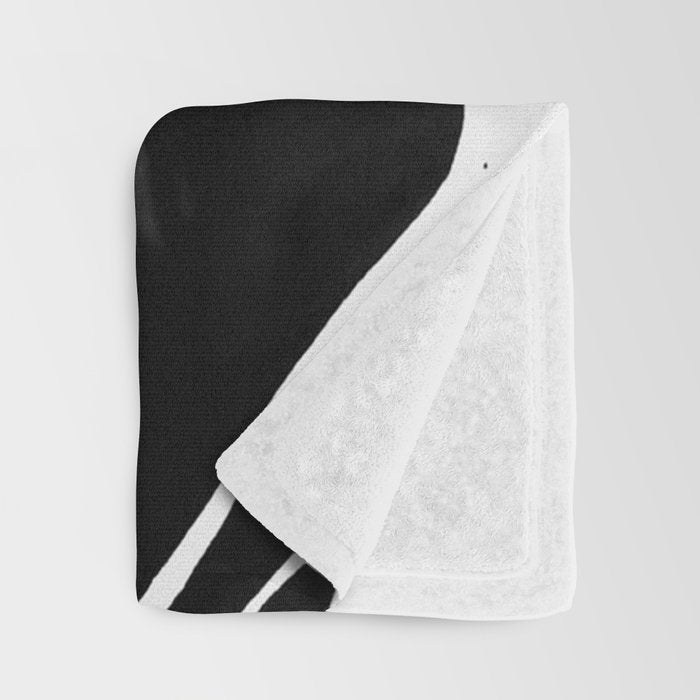 abstract portrait Throw Blanket Gallery Image 3