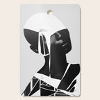 abstract portrait Cutting Board Gallery Image 1