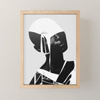 abstract portrait Mini Art Print Gallery Image 1