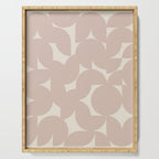 Contemporary Geometric Shapes - Natural Neutral Serving Tray Gallery Image 1