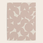 Contemporary Geometric Shapes - Natural Neutral Poster Gallery Image 4