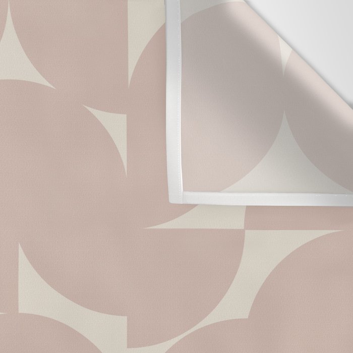 Contemporary Geometric Shapes - Natural Neutral Wall Tapestry Gallery Image 3