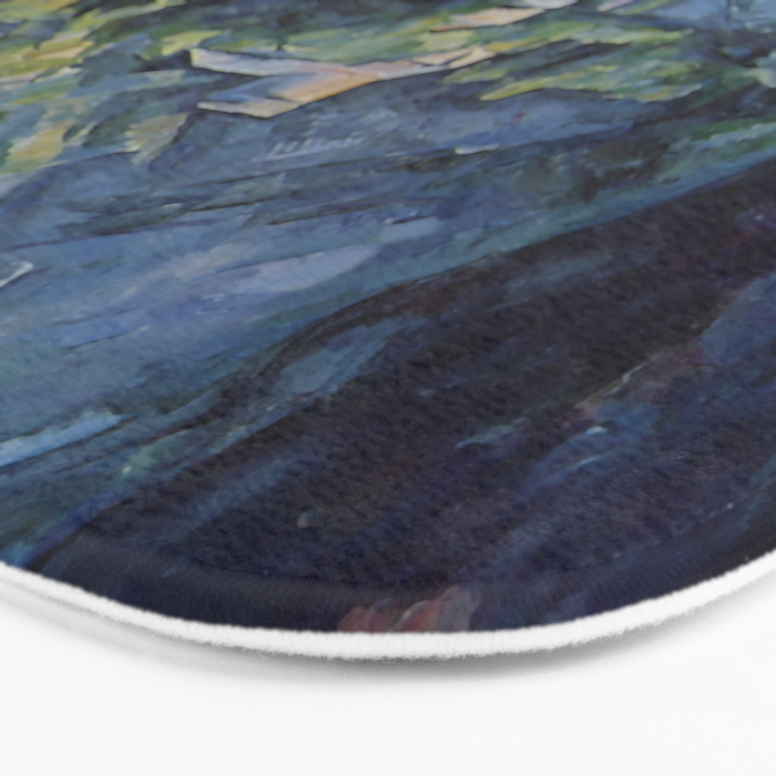 Paul Cezanne "The Lac d'Annecy", 1896 Bath Mat Gallery Image 3