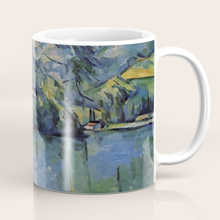 Paul Cezanne "The Lac d'Annecy", 1896 Coffee Mug Gallery Image 1