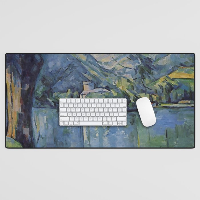 Paul Cezanne "The Lac d'Annecy", 1896 Desk Mat Gallery Image 1