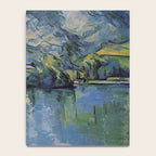 Paul Cezanne "The Lac d'Annecy", 1896 Notebook Gallery Image 4