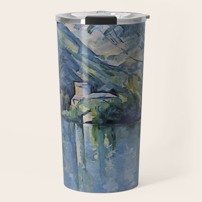 Paul Cezanne "The Lac d'Annecy", 1896 Travel Mug Gallery Image 1