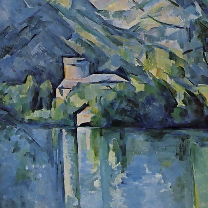 Paul Cezanne "The Lac d'Annecy", 1896 Coffee Mug Gallery Image 2