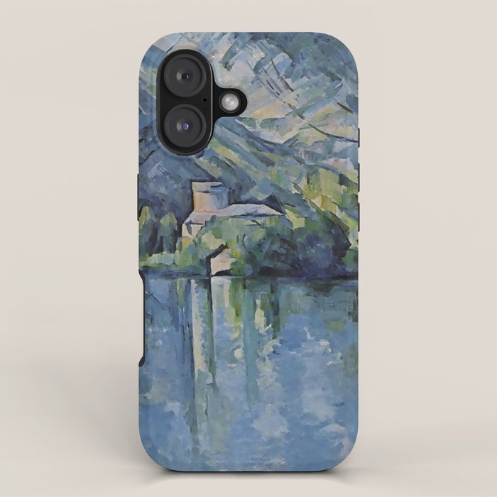 Paul Cezanne "The Lac d'Annecy", 1896 iPhone Case Gallery Image 1
